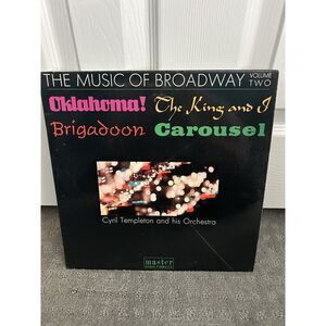 The Music Of Broadway Volume Two By Cyril Templeton And His Orchestra LP Vinyl